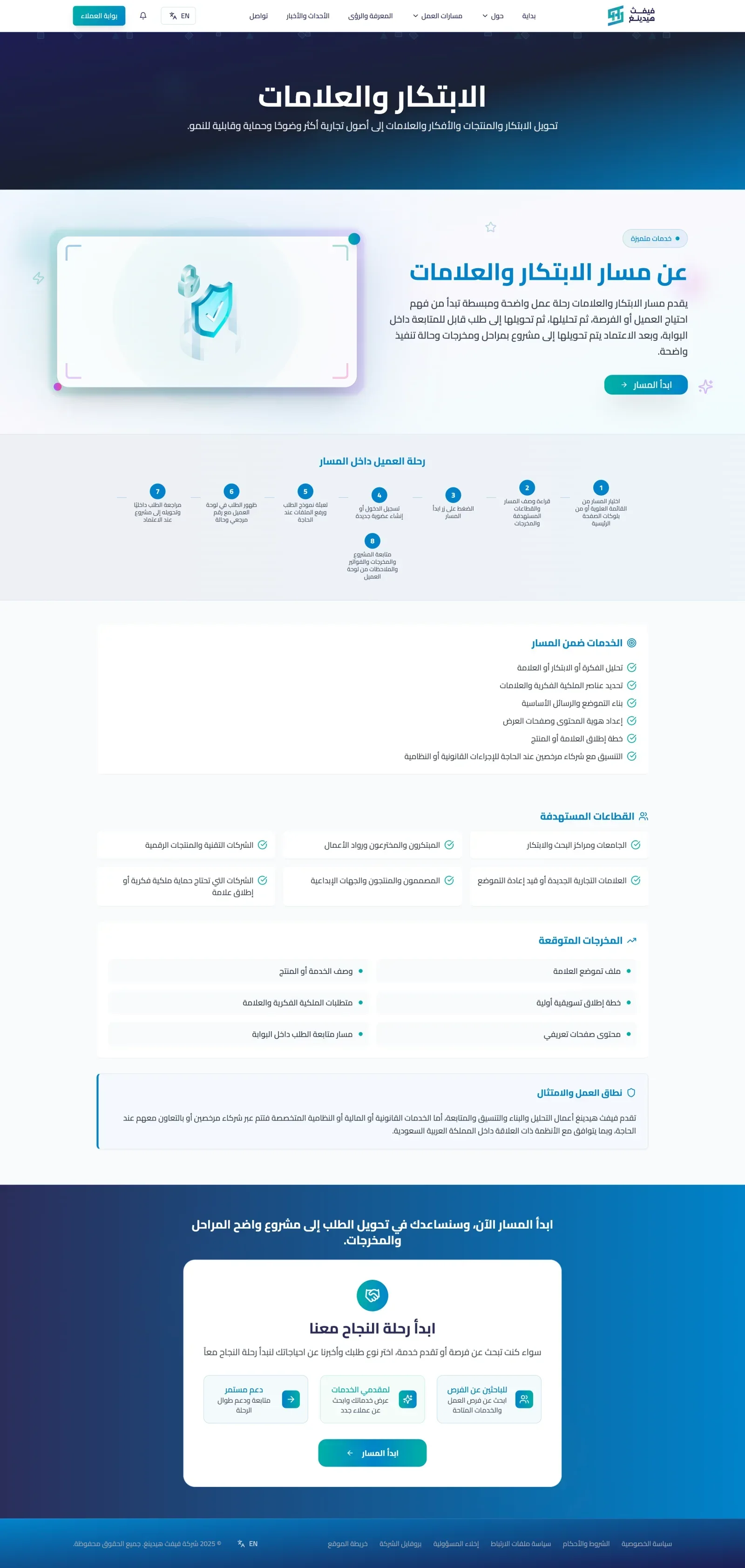 Fifth Heading: Venture Building & Investment Matchmaking Ecosystem desktop screen 10