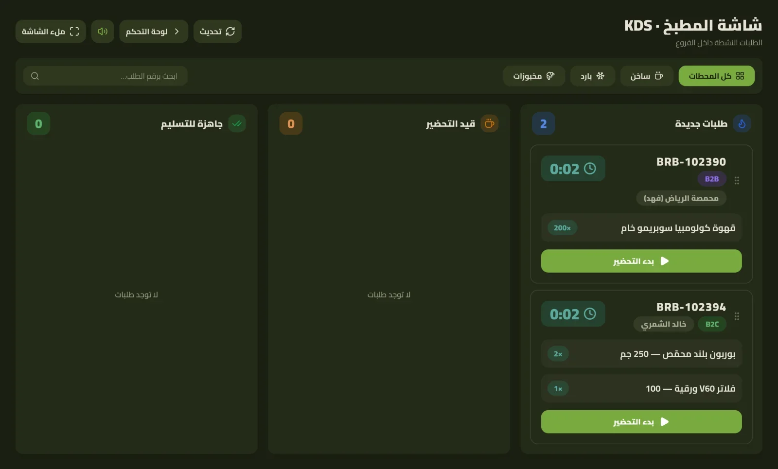 Bourbon: Enterprise Specialty Coffee ERP & Multi-Channel Commerce desktop screen 3