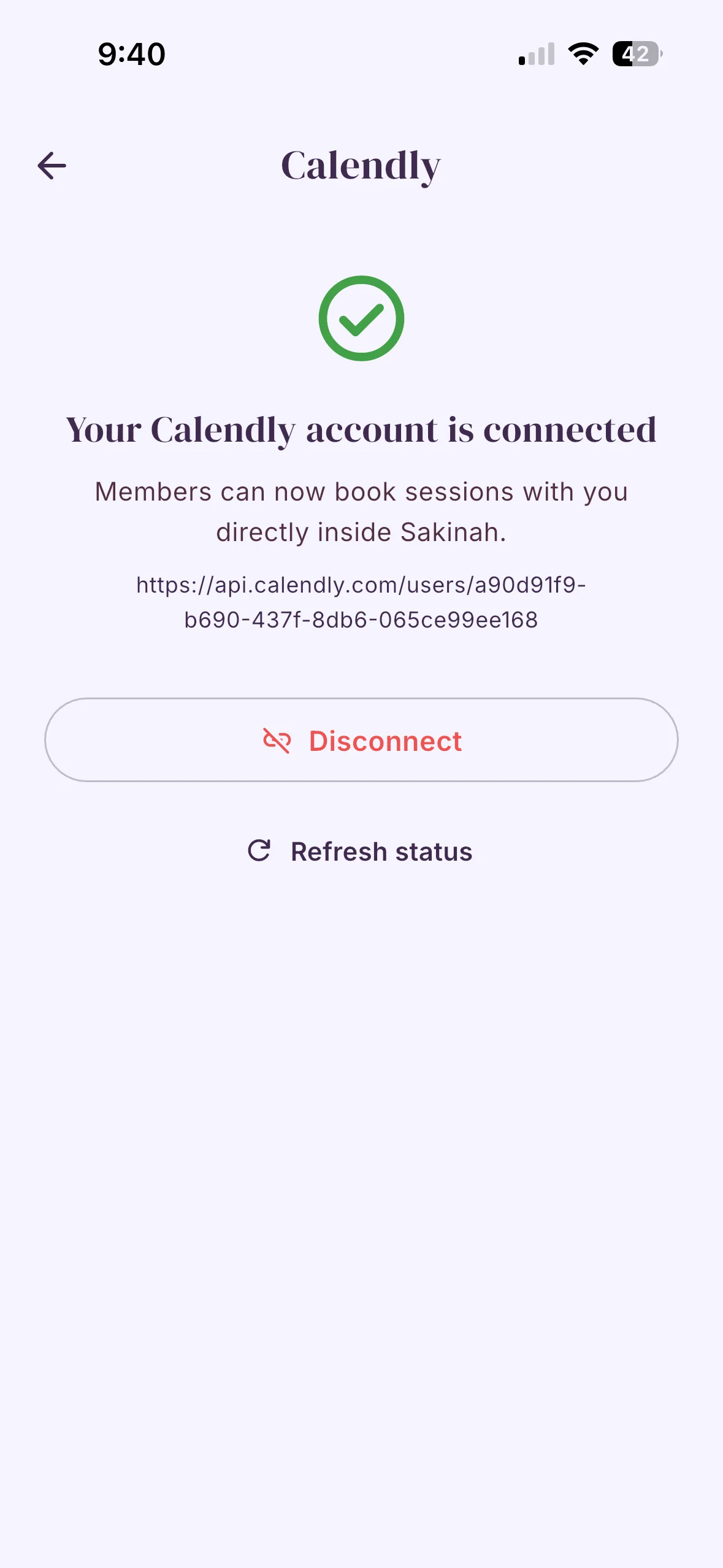 Sakinah mobile screen 19