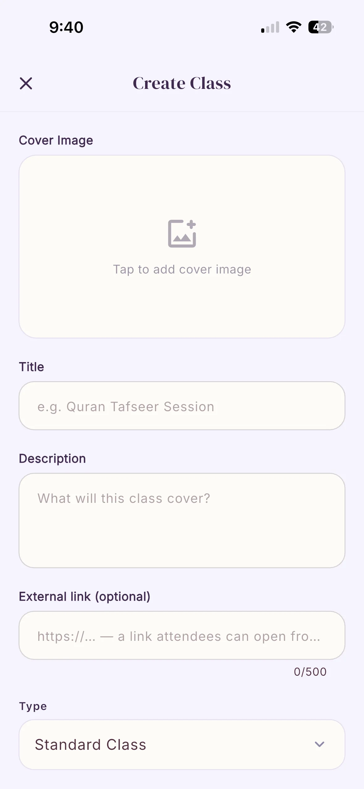 Sakinah mobile screen 20